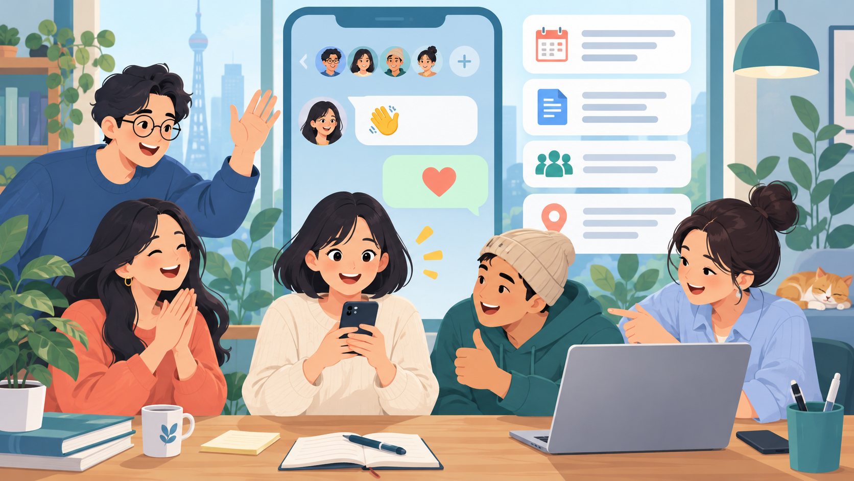 Letstalk 群聊来了新成员怎么交接？欢迎消息、当前进度与提问入口