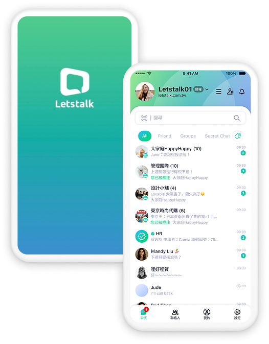 Letstalk 移动客户端展示